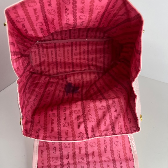 Sanrio Hello Kitty Backpack Pink Patent Leather Retired Item 2011 - Picture 12 of 16